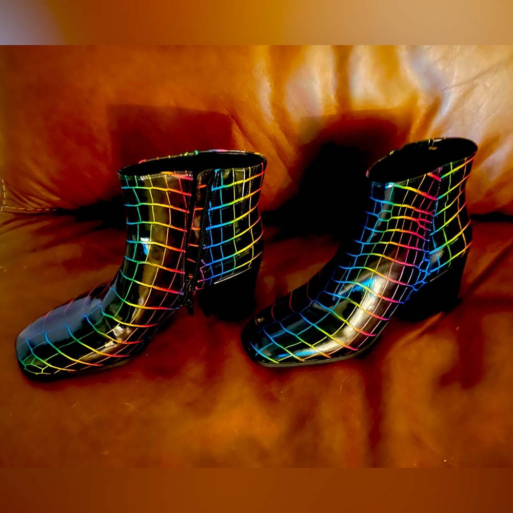 Mix No 6 retro ankle boots